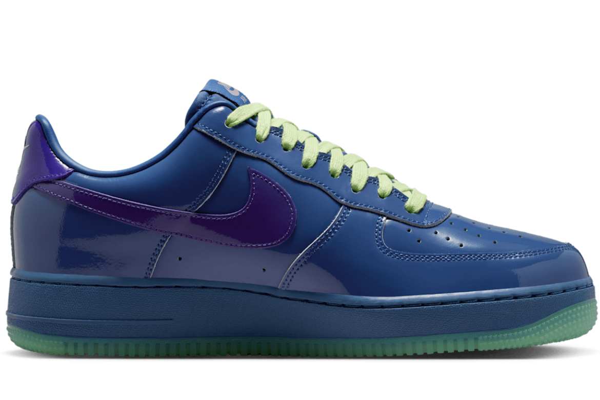 AF 1 LOW PATENT MYSTIC NAVY AND GREY ICE