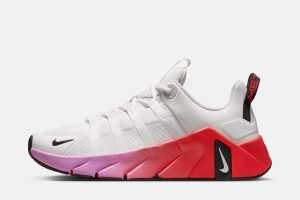 Alternative view of WOMENS FREE METCON 7 LIGHT CRIMSON WHITE