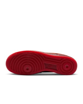 AF 1 LOW PATENT LEATHER DARK TEAM RED AND SAFETY ORANGE - Image 6