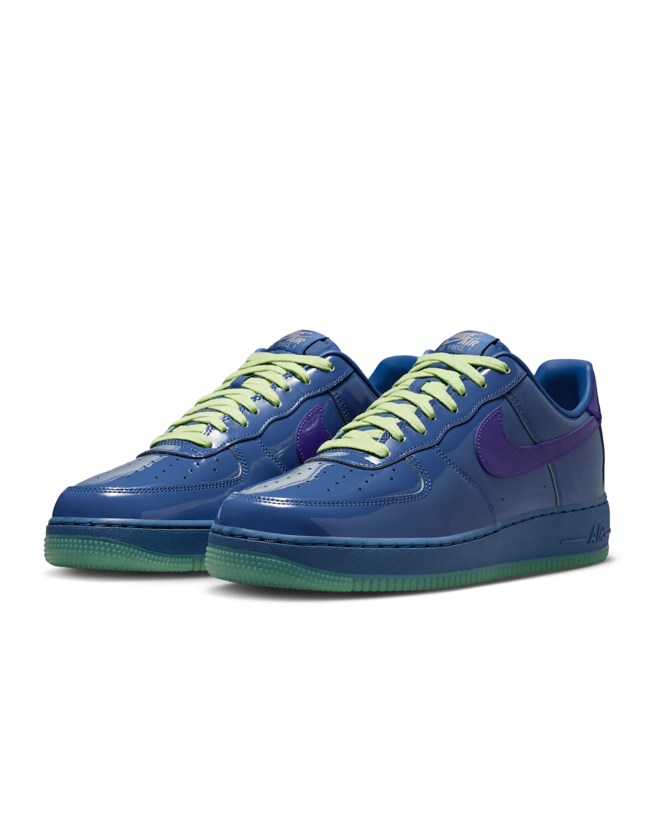 AF 1 LOW PATENT MYSTIC NAVY AND GREY ICE - Image 4