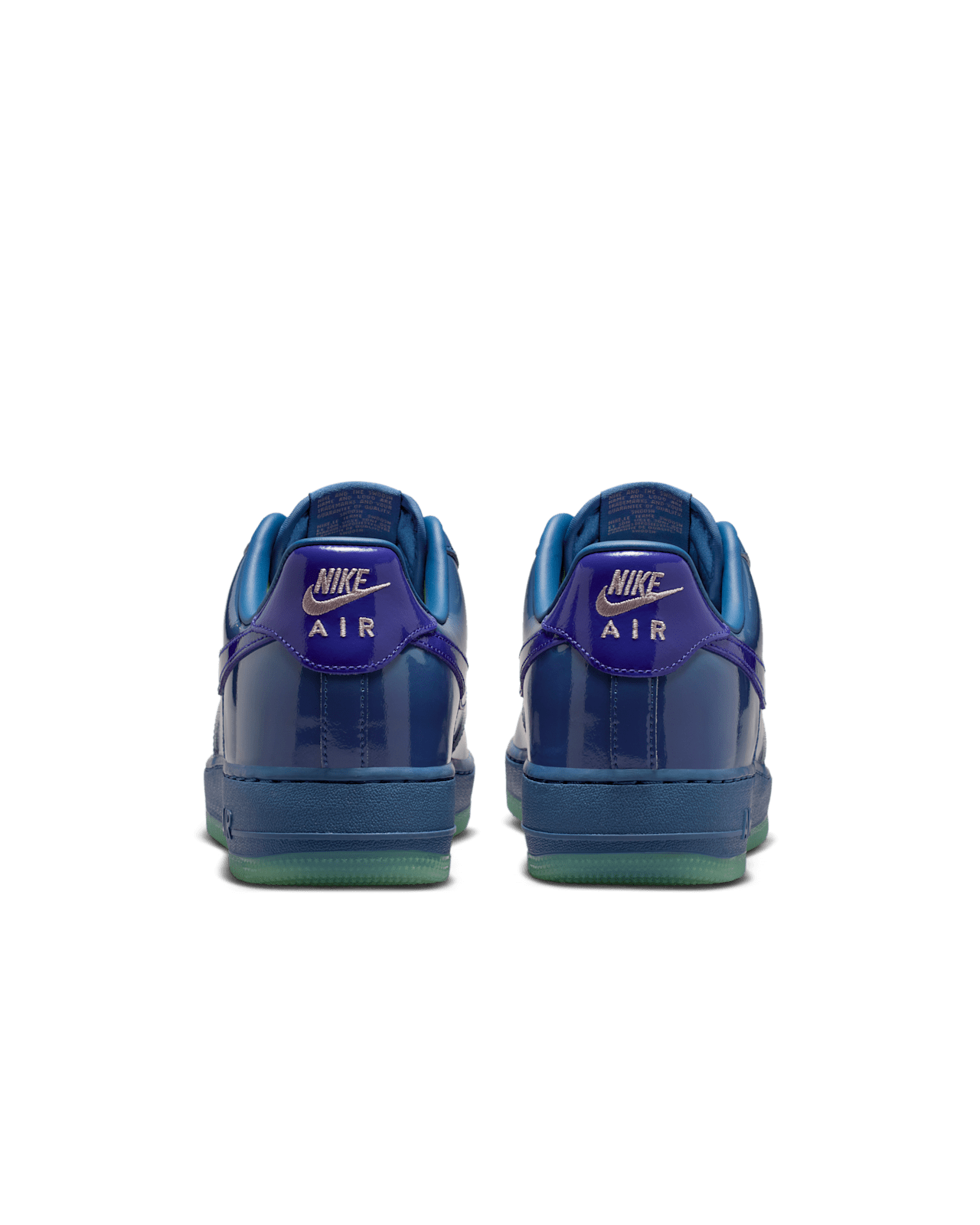AF 1 LOW PATENT MYSTIC NAVY AND GREY ICE - Image 7