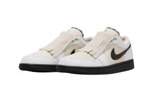 Alternative view of AJ 1 LOW SE GOLF SHROUD LIGHT OREWOOD