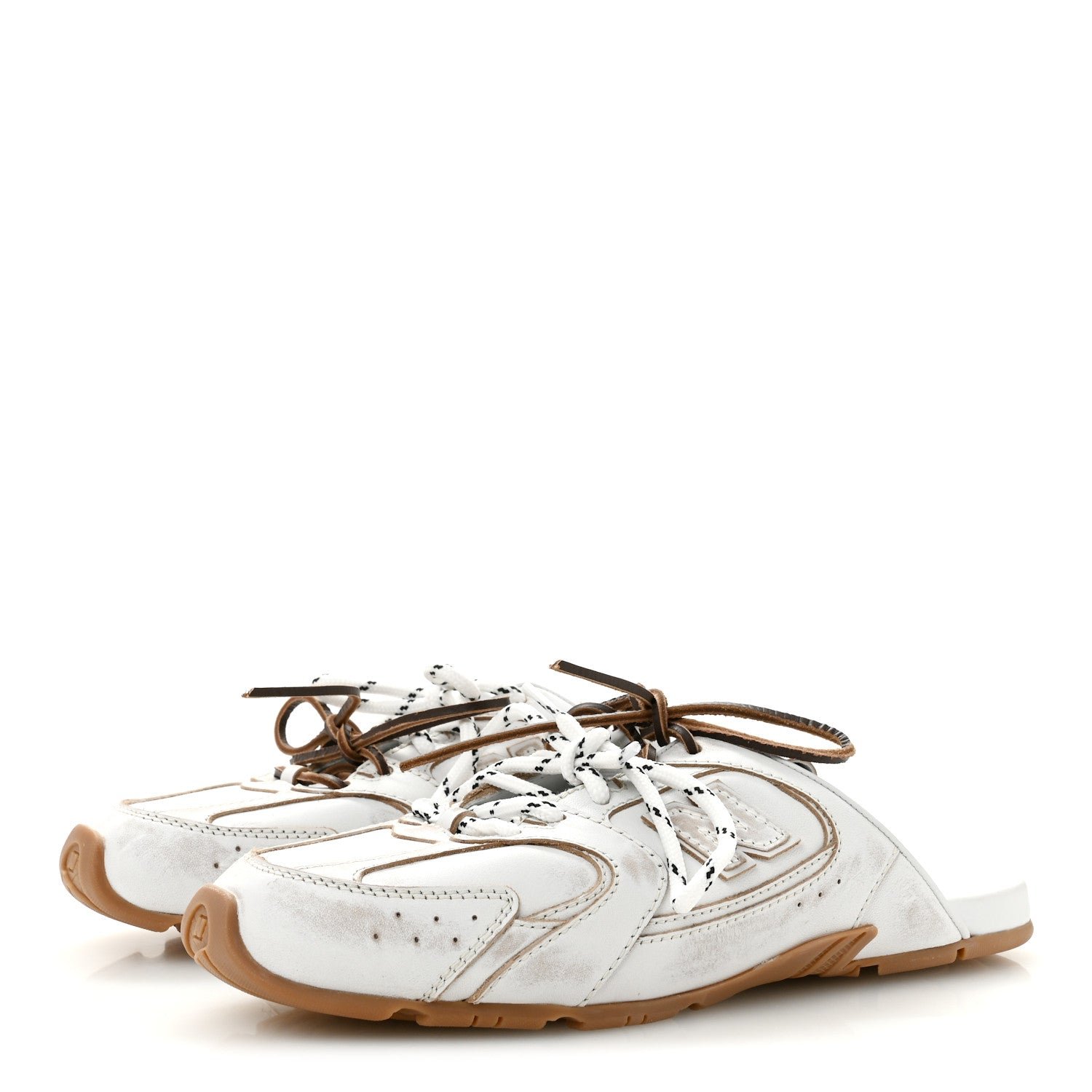 NB X MIU 530 SL DECO CALF LEATHER MULE - Image 3