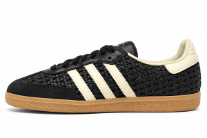 Alternative view of ADI SAMBA WOVEN BLACK GUM