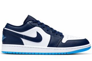 AJ 1 LOW MIDNIGHT NAVY UNIVERSITY BLUE