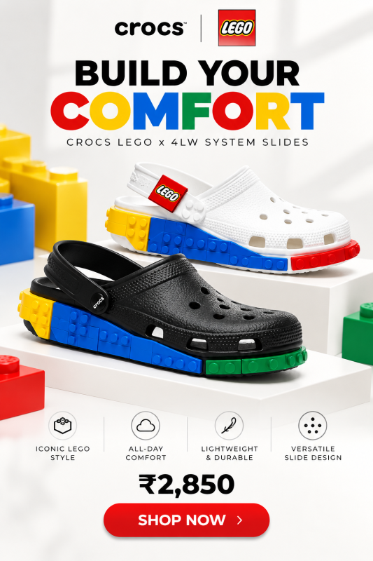 1 / 1 – LEGO Crocs Comfort Slide Showcase