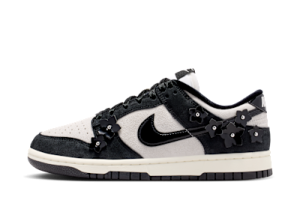 Alternative view of DNK LOW SE FLORETTE BLACK WHITE